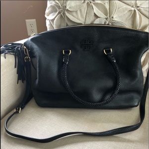 Tory burch black handbag